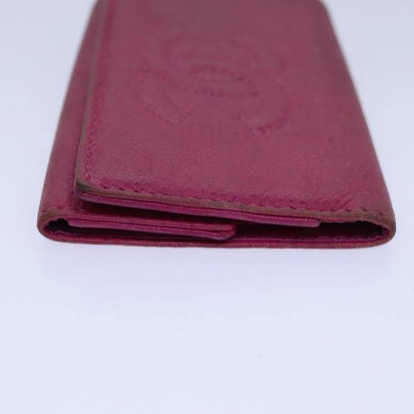 CHANEL Key Case Caviar Skin Pink Gold CC Auth ac3181 - Picture 3 of 16